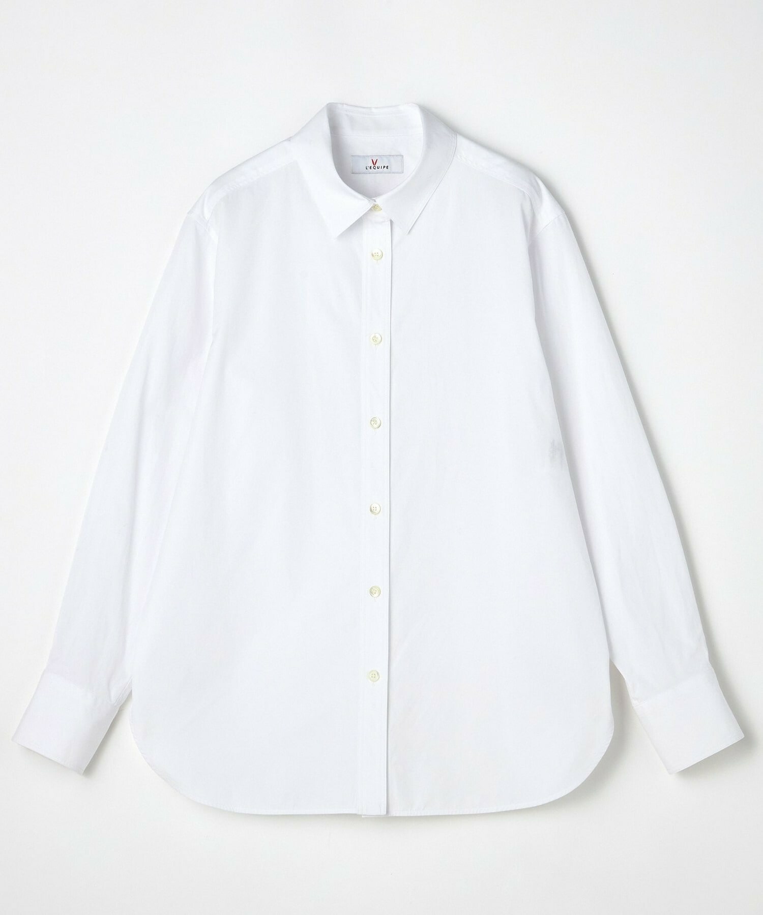 【L'EQUIPE】120/2コットンブロードシャツ 詳細画像 ホワイト 19