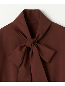 【L'EQUIPE】トロピカルウールブラウス 詳細画像 ボルドー 13