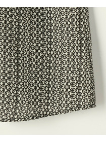 【L'EQUIPE】ピクセルプリントブラウス 詳細画像 ブラック系その他 16