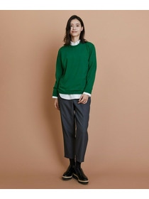 【L'EQUIPE】100/2コットンブロードシャツ 詳細画像 ホワイト 4