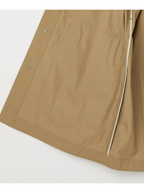 【L'EQUIPE】コットンナイロンベネシャントレンチコート 詳細画像 ブラック 26