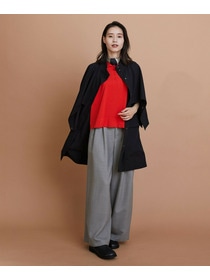 【L'EQUIPE】コットンナイロンベネシャントレンチコート 詳細画像 ブラック 8