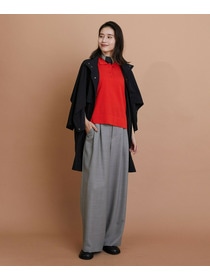 【L'EQUIPE】コットンナイロンベネシャントレンチコート 詳細画像 ブラック 9