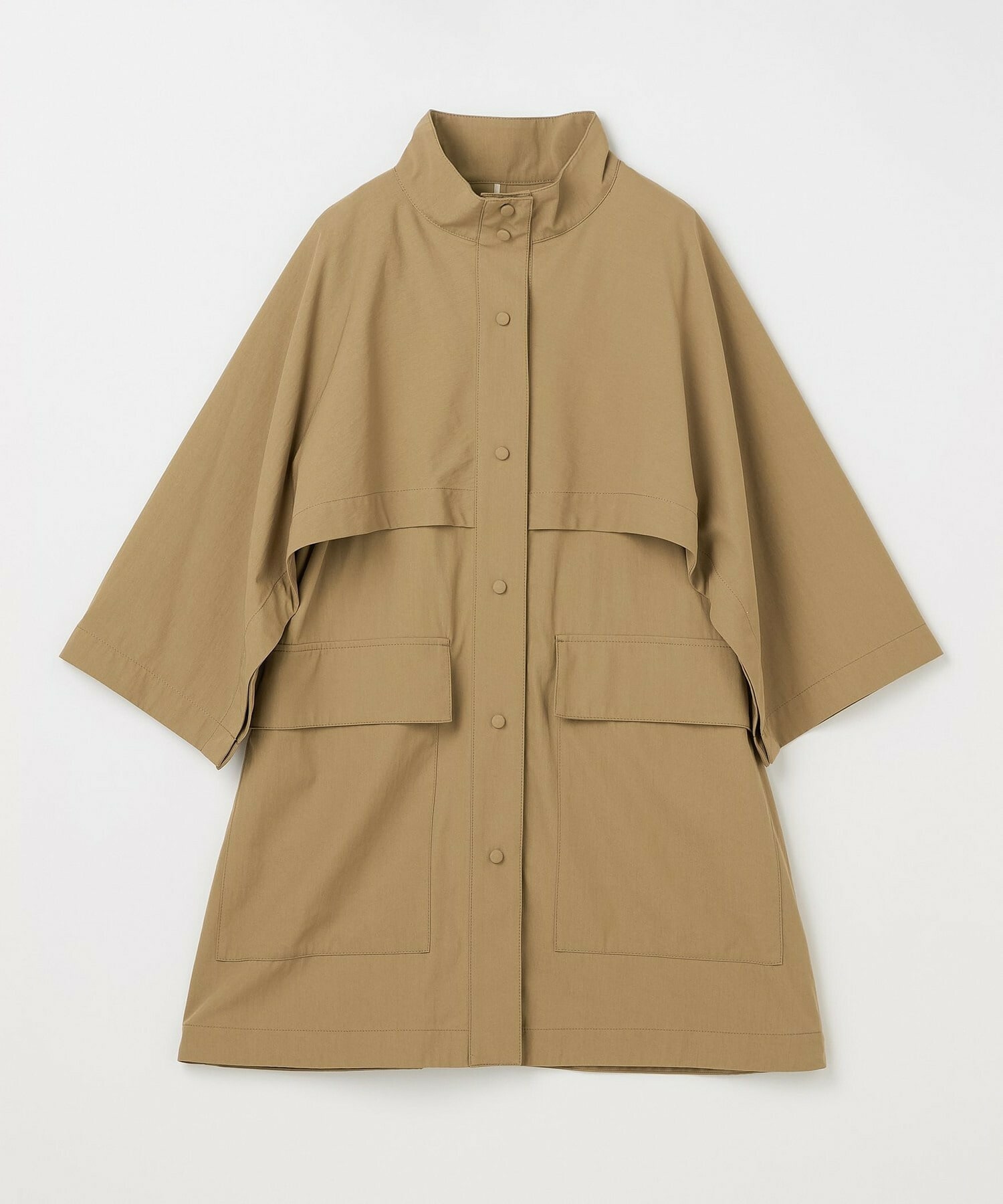 【L'EQUIPE】コットンナイロンベネシャントレンチコート 詳細画像 ブラック 21