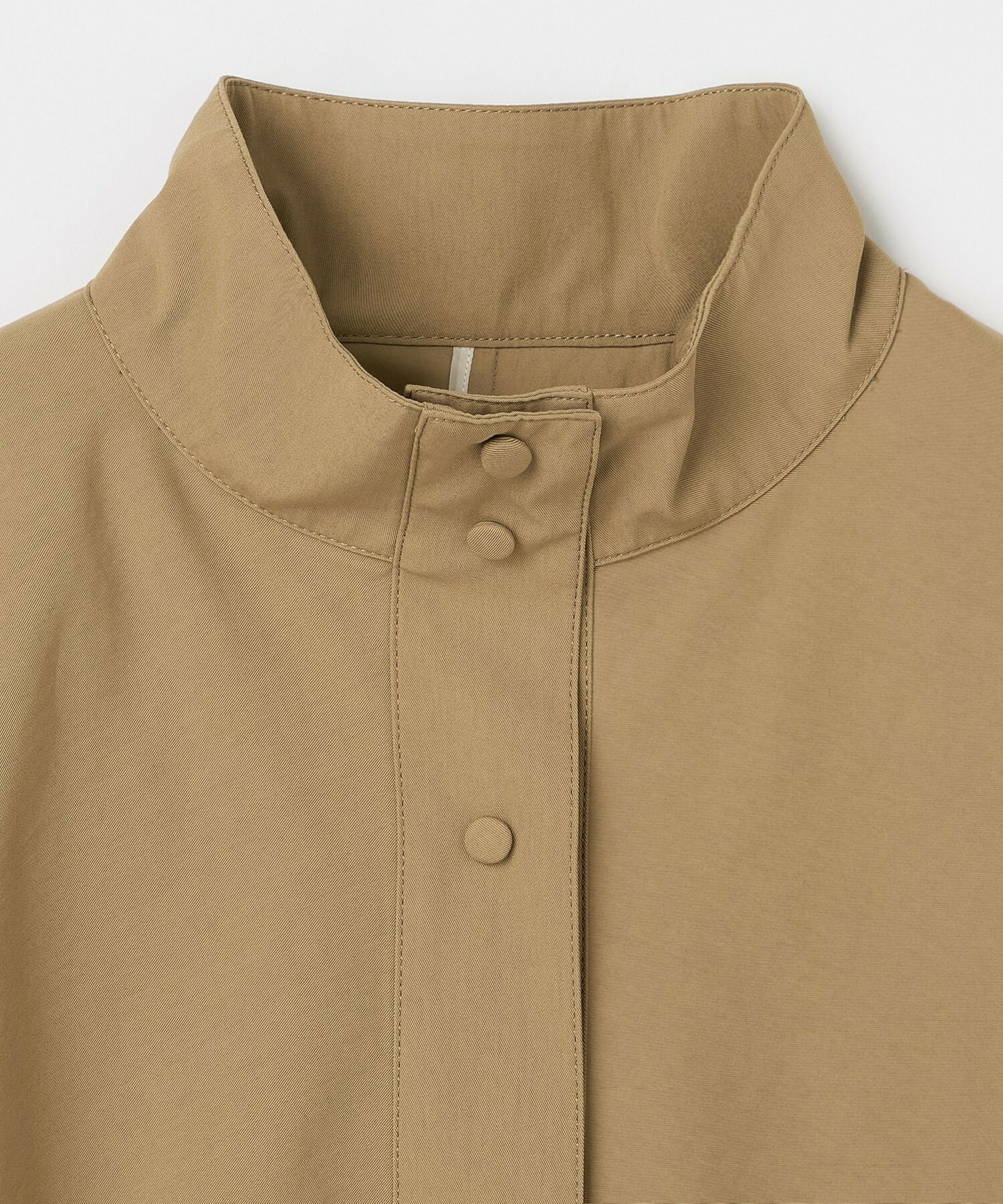 【L'EQUIPE】コットンナイロンベネシャントレンチコート 詳細画像 ブラック 23