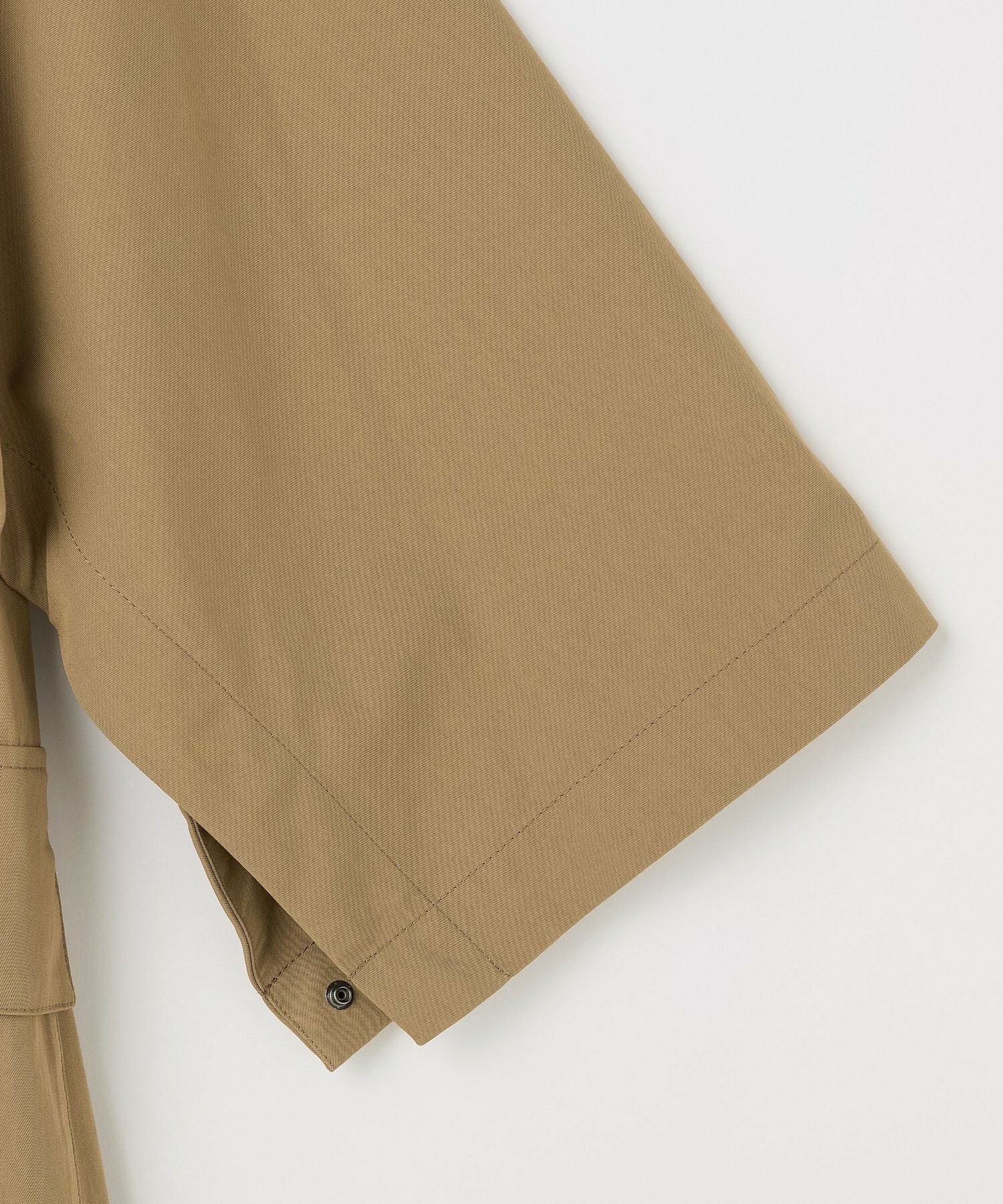 【L'EQUIPE】コットンナイロンベネシャントレンチコート 詳細画像 ブラック 24