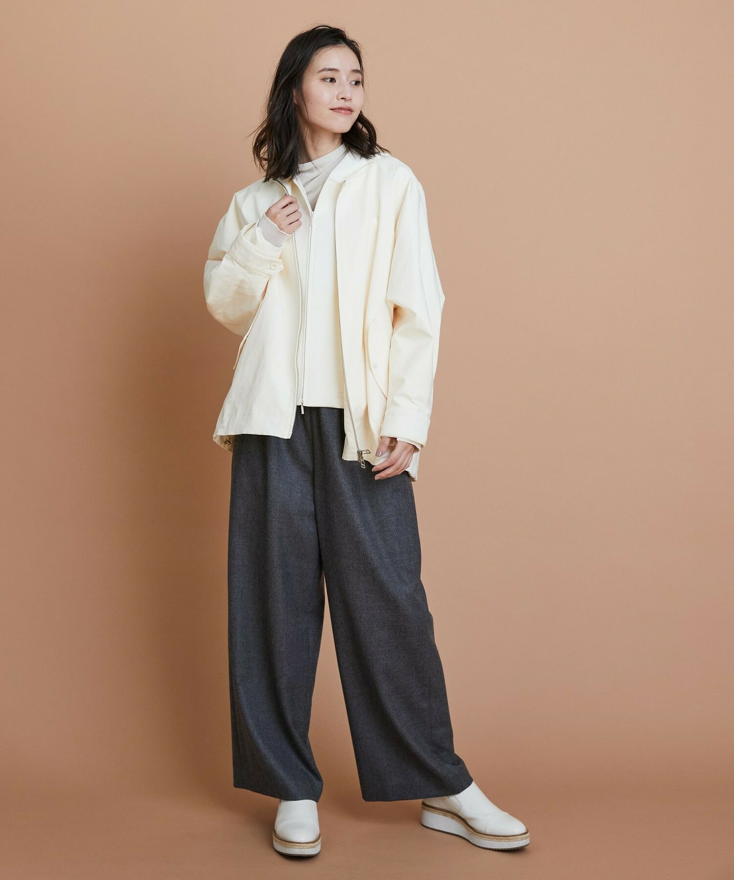 【L'EQUIPE】アーバンオックスノーカラージャケット 詳細画像 ネイビー 5