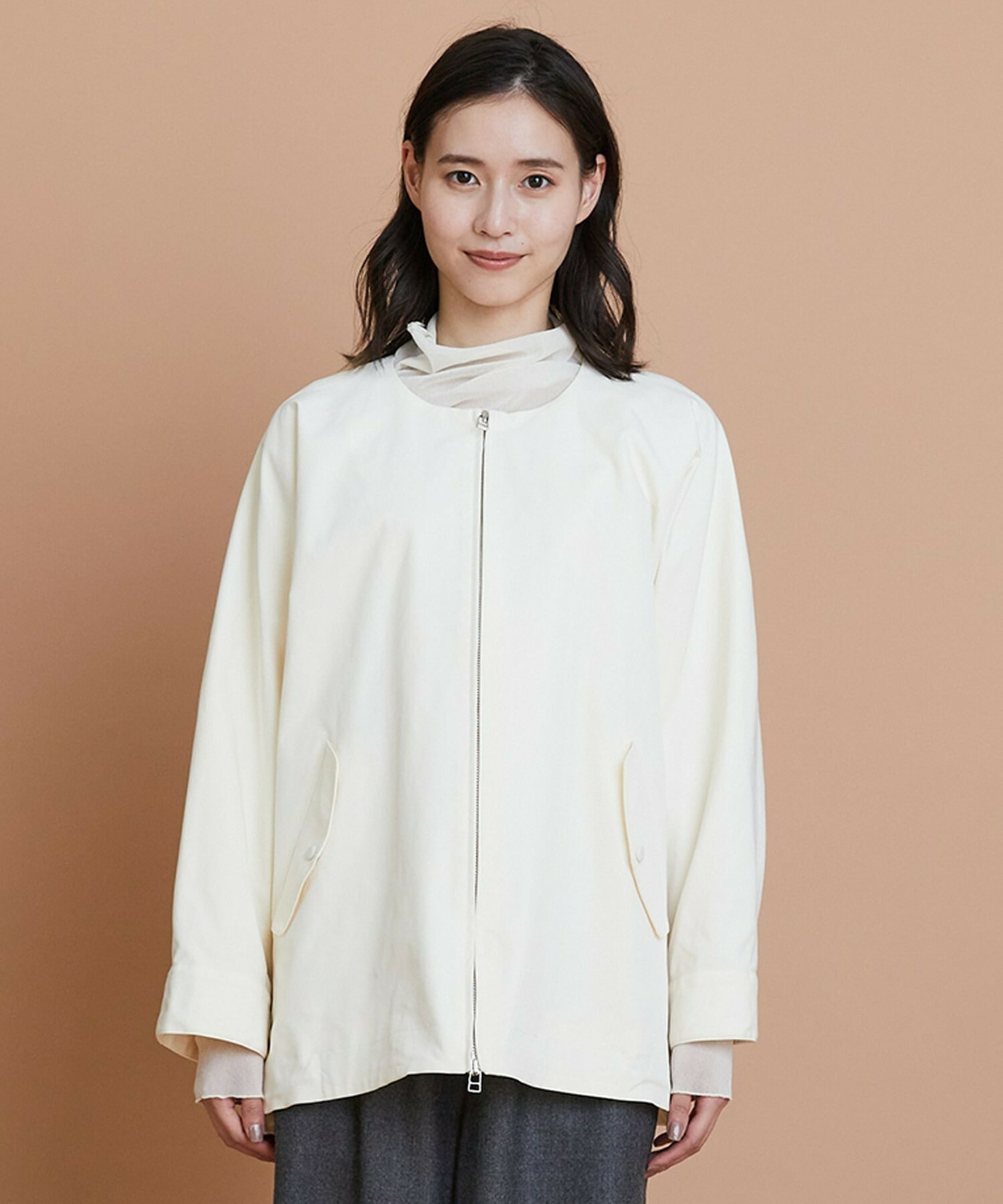 【L'EQUIPE】アーバンオックスノーカラージャケット 詳細画像 ネイビー 7