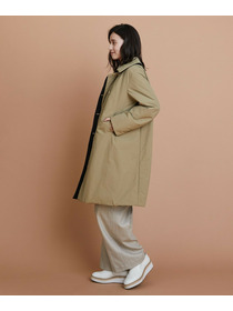 【L'EQUIPE】ナイロンワッシャー中綿コート 詳細画像 ブラック系その他 4