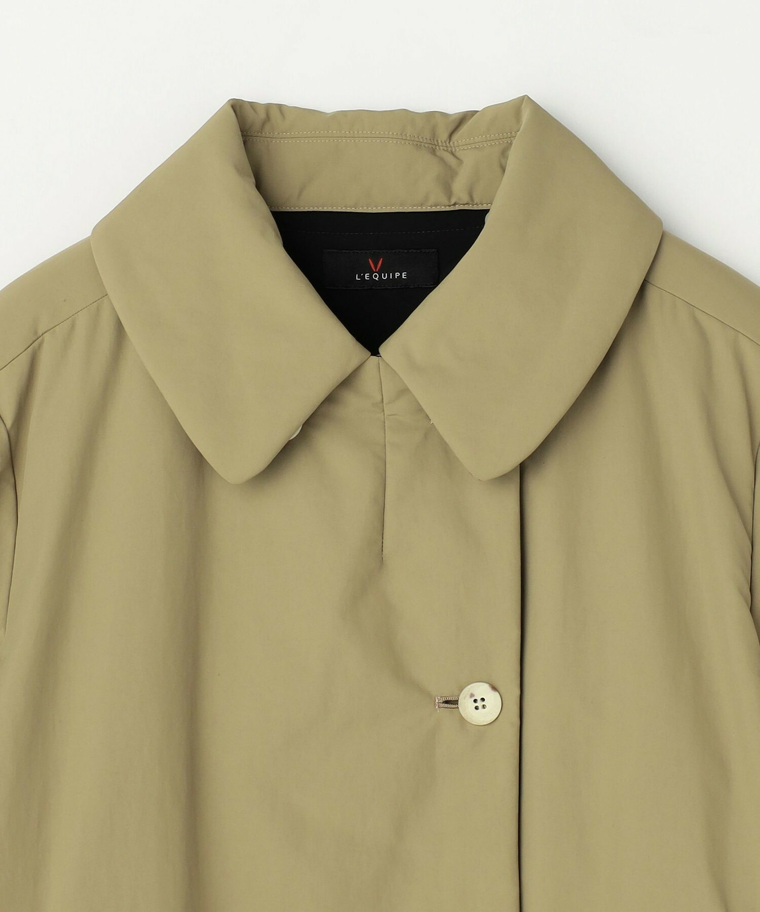 【L'EQUIPE】ナイロンワッシャー中綿コート 詳細画像 ブラック系その他 27