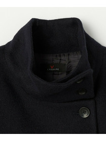 【L'EQUIPE】シャギーコート 詳細画像 ネイビー 19