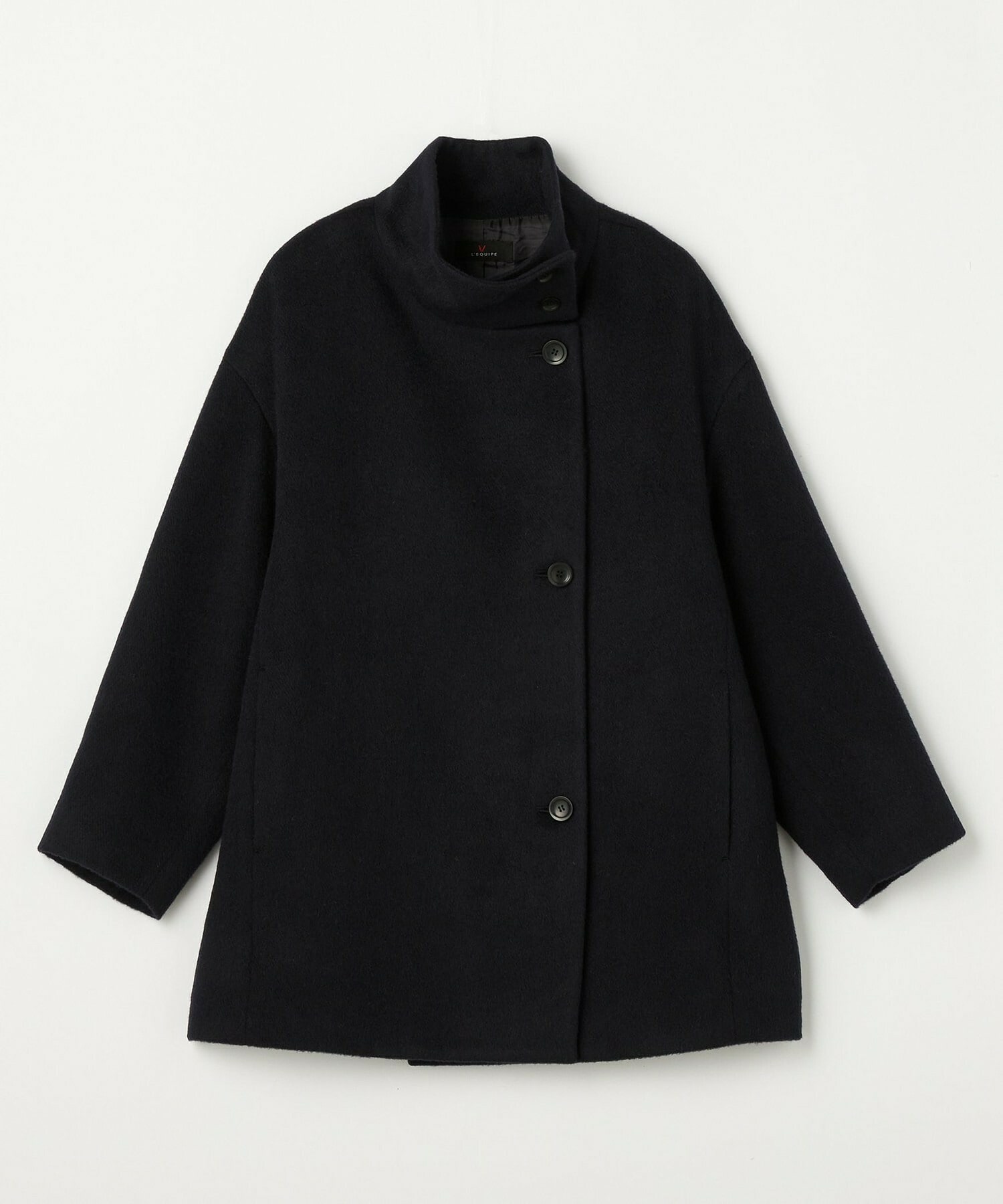 【L'EQUIPE】シャギーコート 詳細画像 ネイビー 17
