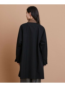 【L'EQUIPE】［eclat 2025年11月号掲載商品］グースシェルトレンチコート 詳細画像 ブラック 10