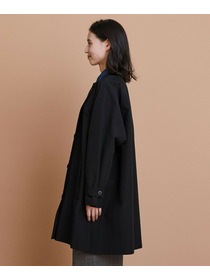 【L'EQUIPE】［eclat 2025年11月号掲載商品］グースシェルトレンチコート 詳細画像 ブラック 12