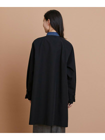 【L'EQUIPE】［eclat 2025年11月号掲載商品］グースシェルトレンチコート 詳細画像 ブラック 13