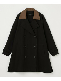 【L'EQUIPE】［eclat 2025年11月号掲載商品］グースシェルトレンチコート 詳細画像 ブラック 19