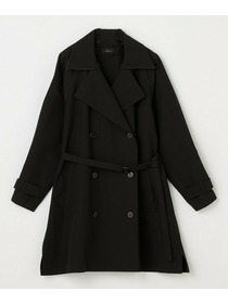 【L'EQUIPE】［eclat 2025年11月号掲載商品］グースシェルトレンチコート 詳細画像 ブラック 20