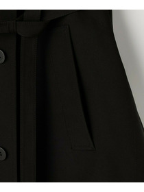 【L'EQUIPE】［eclat 2025年11月号掲載商品］グースシェルトレンチコート 詳細画像 ブラック 25