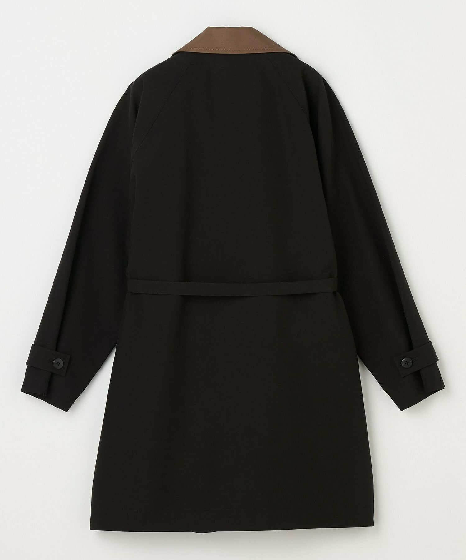 【L'EQUIPE】［eclat 2025年11月号掲載商品］グースシェルトレンチコート 詳細画像 ブラック 18