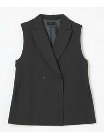 【L'EQUIPE】ウォッシャブルTR2wayジレ 詳細画像 チャコールグレー 11