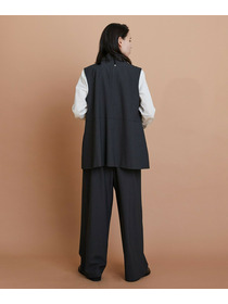 【L'EQUIPE】ウォッシャブルTR2wayジレ 詳細画像 チャコールグレー 7