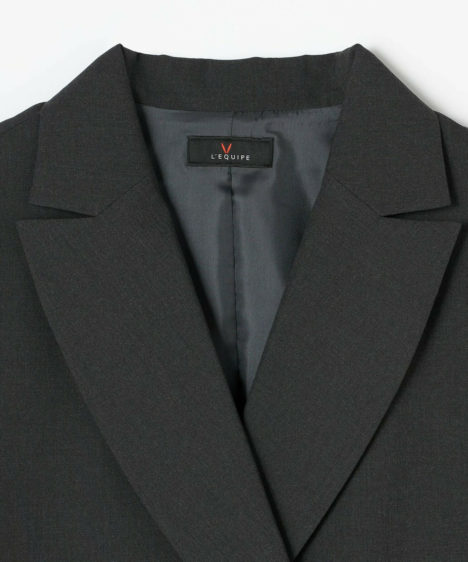 【L'EQUIPE】ウォッシャブルTR2wayジレ 詳細画像 チャコールグレー 13