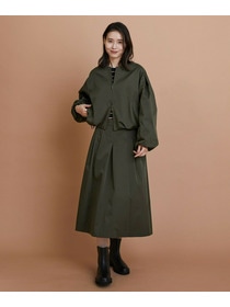 【L'EQUIPE】シャイニータフタショートブルゾン 詳細画像 ブラック 1