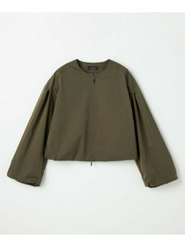 【L'EQUIPE】シャイニータフタショートブルゾン 詳細画像 ブラック 11