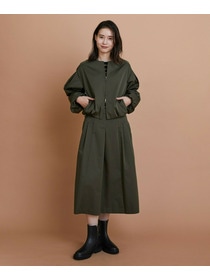 【L'EQUIPE】シャイニータフタショートブルゾン 詳細画像 ブラック 3