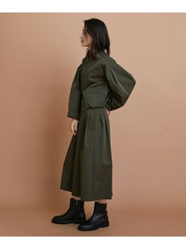 【L'EQUIPE】シャイニータフタショートブルゾン 詳細画像 ブラック 4