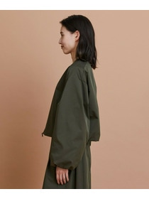 【L'EQUIPE】シャイニータフタショートブルゾン 詳細画像 ブラック 8