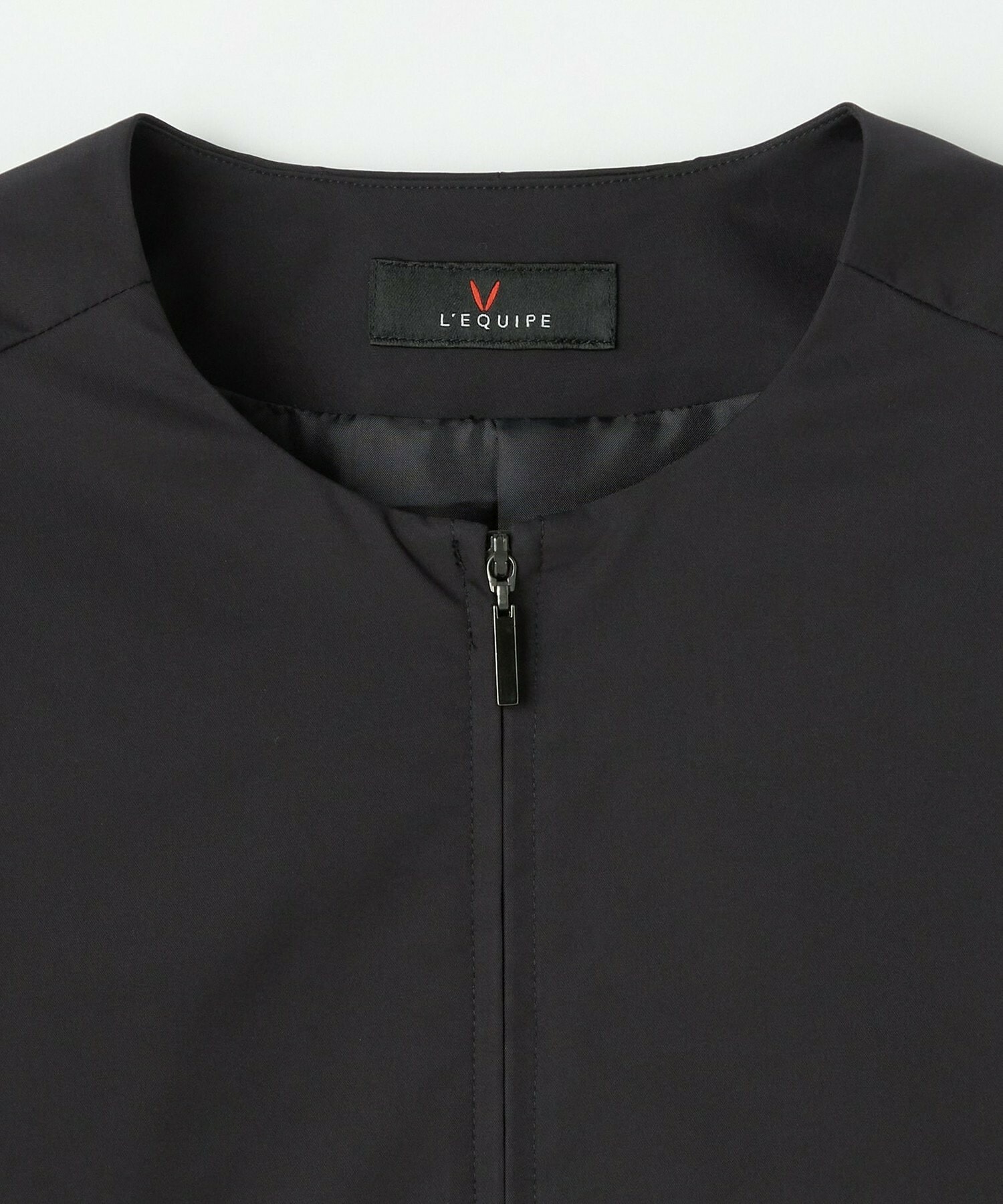 【L'EQUIPE】シャイニータフタショートブルゾン 詳細画像 ブラック 13