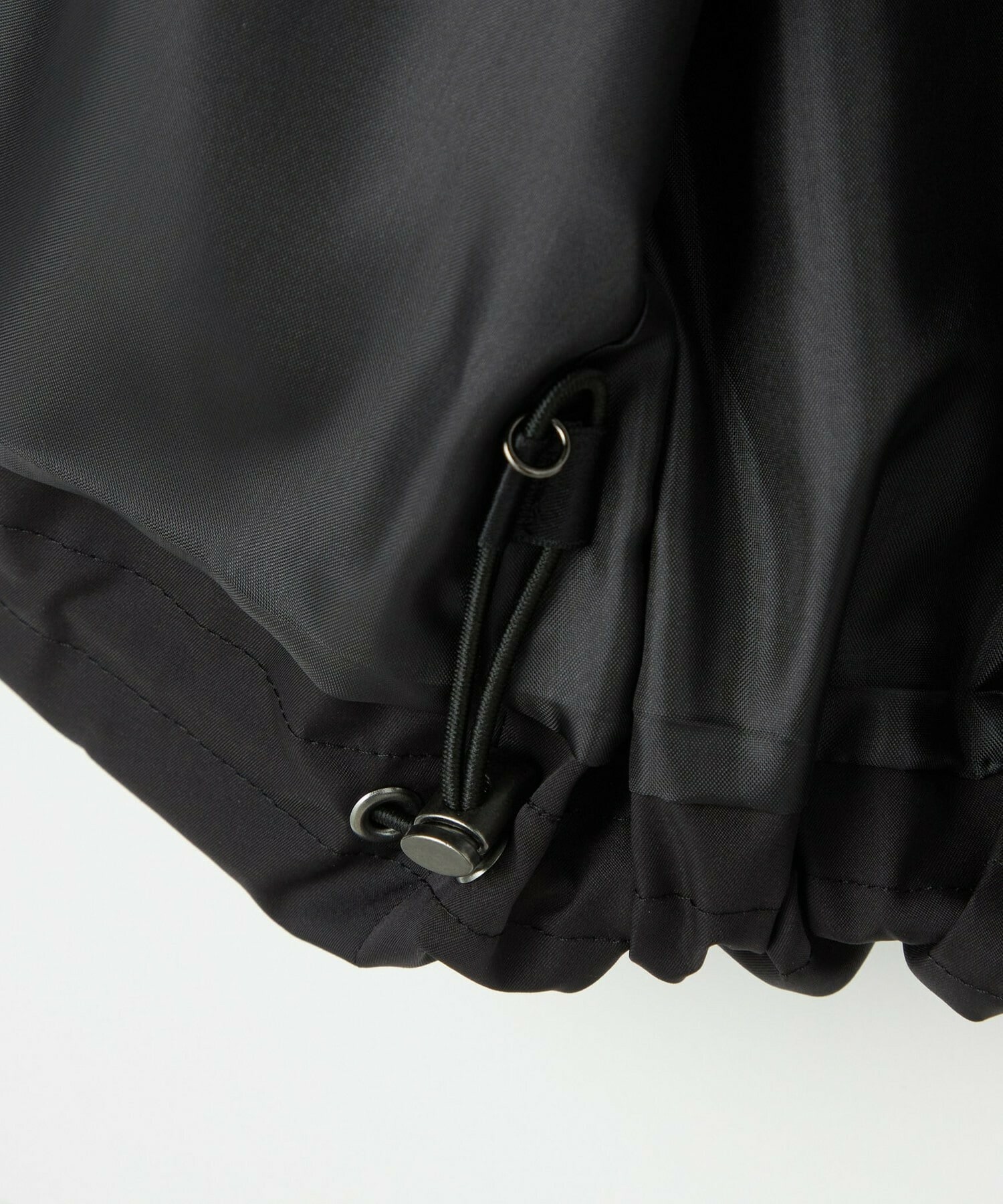 【L'EQUIPE】シャイニータフタショートブルゾン 詳細画像 ブラック 17