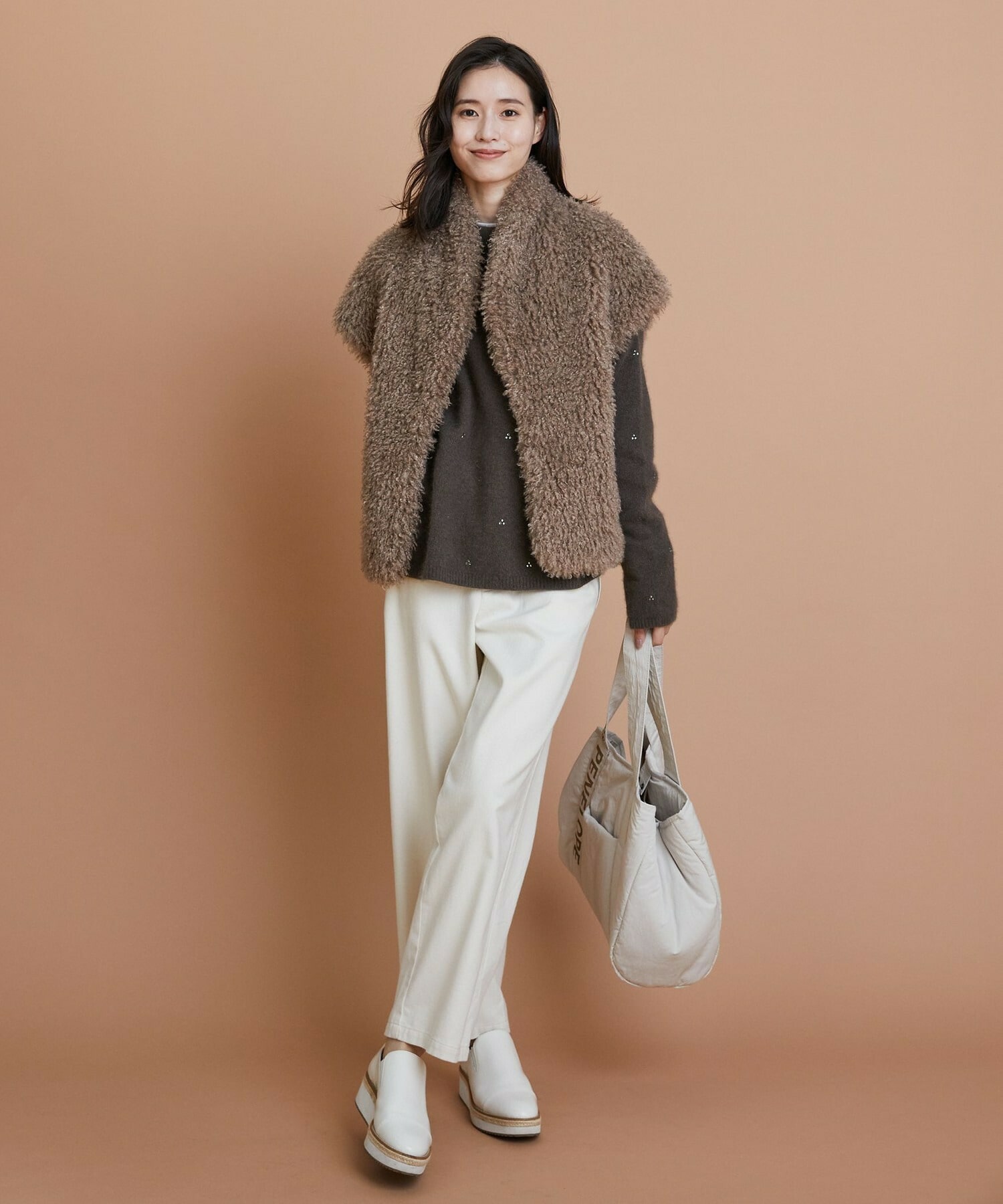 【L'EQUIPE】ニードルファージレ 詳細画像 チャコールグレー 1