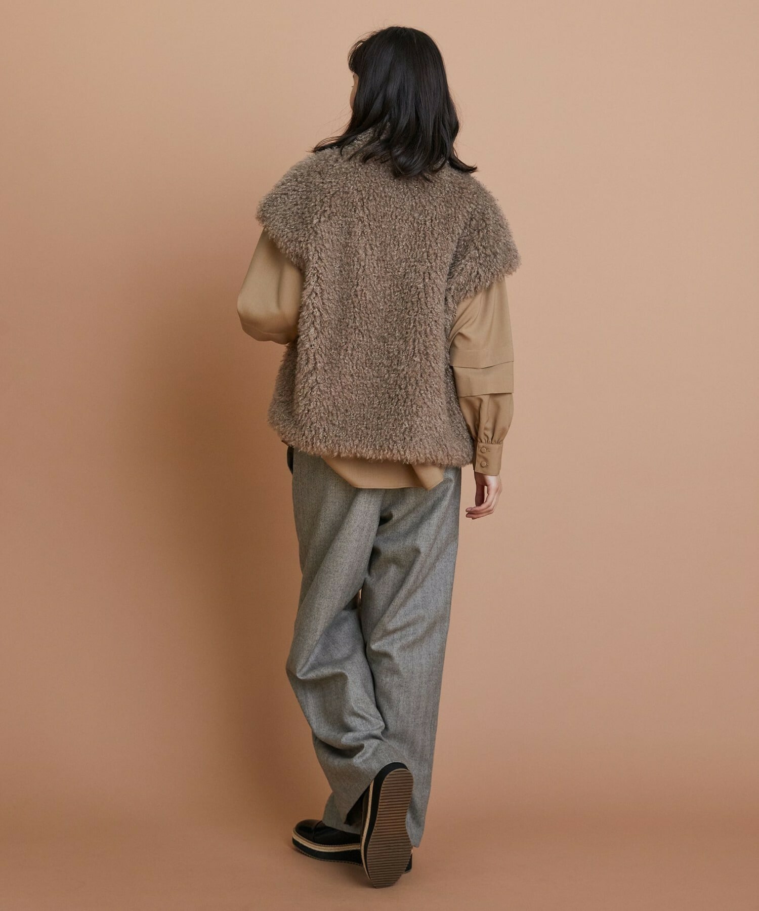 【L'EQUIPE】ニードルファージレ 詳細画像 チャコールグレー 8