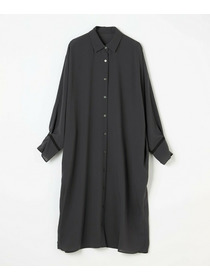 【L'EQUIPE】エステルボイルシャツワンピース 詳細画像 ネイビー 14