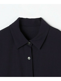 【L'EQUIPE】エステルボイルシャツワンピース 詳細画像 ネイビー 17