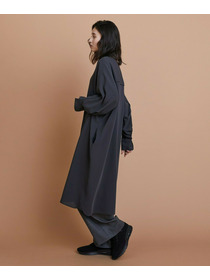 【L'EQUIPE】エステルボイルシャツワンピース 詳細画像 ネイビー 9