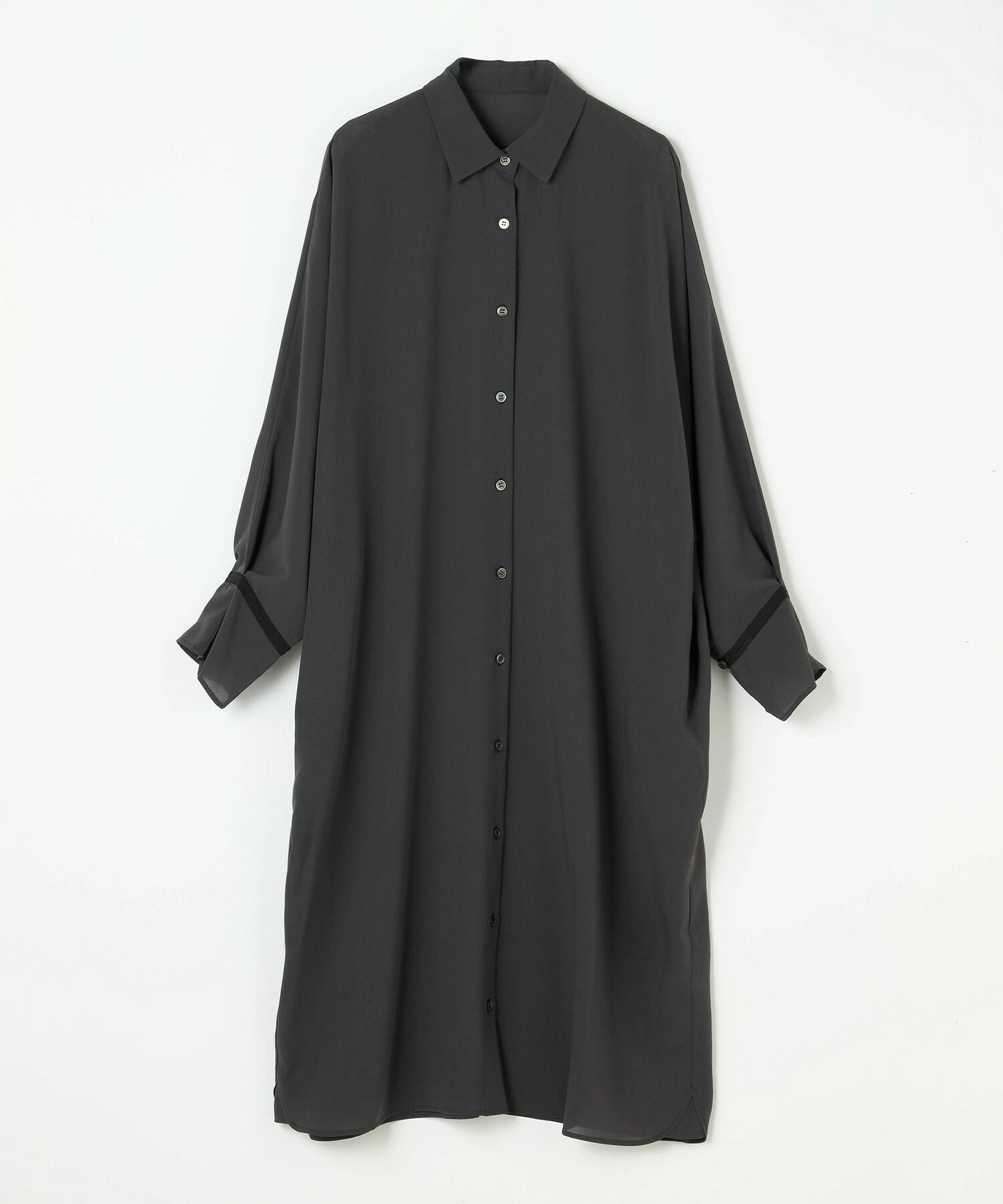 【L'EQUIPE】エステルボイルシャツワンピース 詳細画像 ネイビー 14