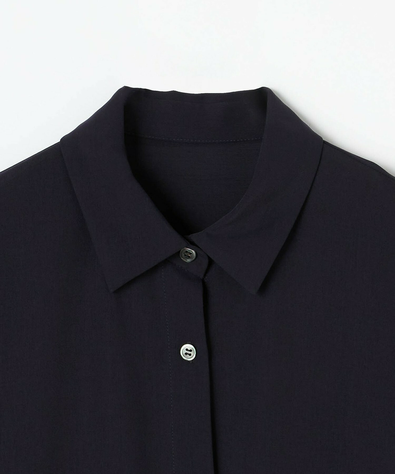 【L'EQUIPE】エステルボイルシャツワンピース 詳細画像 ネイビー 17