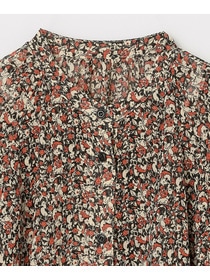 【L'EQUIPE】ヴィンテージプリントワンピース 詳細画像 レッド系その他 17