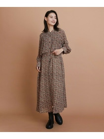 【L'EQUIPE】ヴィンテージプリントワンピース 詳細画像 レッド系その他 2