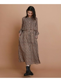 【L'EQUIPE】ヴィンテージプリントワンピース 詳細画像 レッド系その他 3