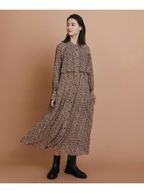 【L'EQUIPE】ヴィンテージプリントワンピース 詳細画像 レッド系その他 5