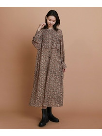 【L'EQUIPE】ヴィンテージプリントワンピース 詳細画像 レッド系その他 6