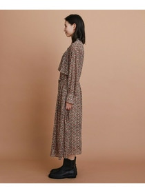 【L'EQUIPE】ヴィンテージプリントワンピース 詳細画像 レッド系その他 9