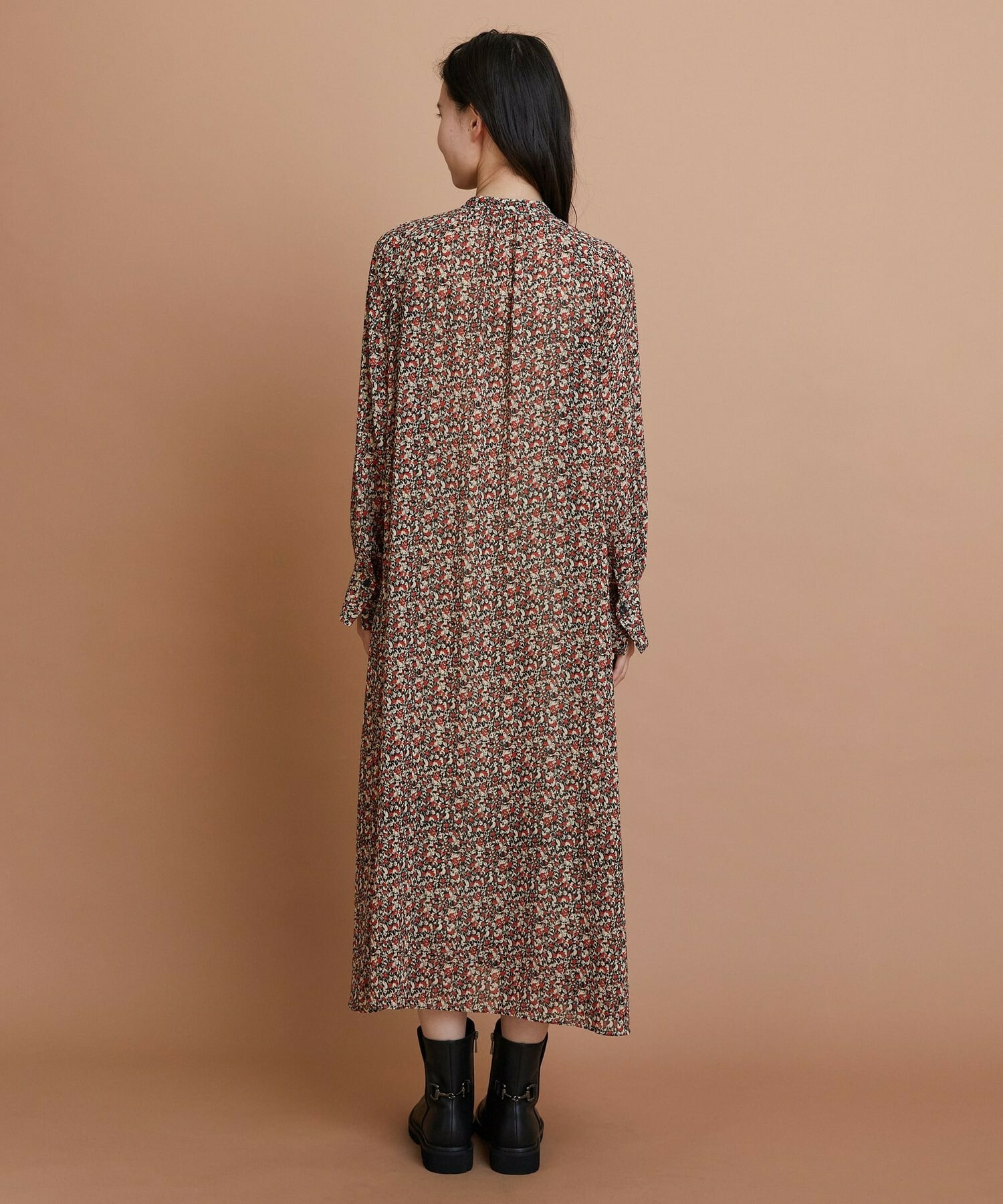 【L'EQUIPE】ヴィンテージプリントワンピース 詳細画像 レッド系その他 13