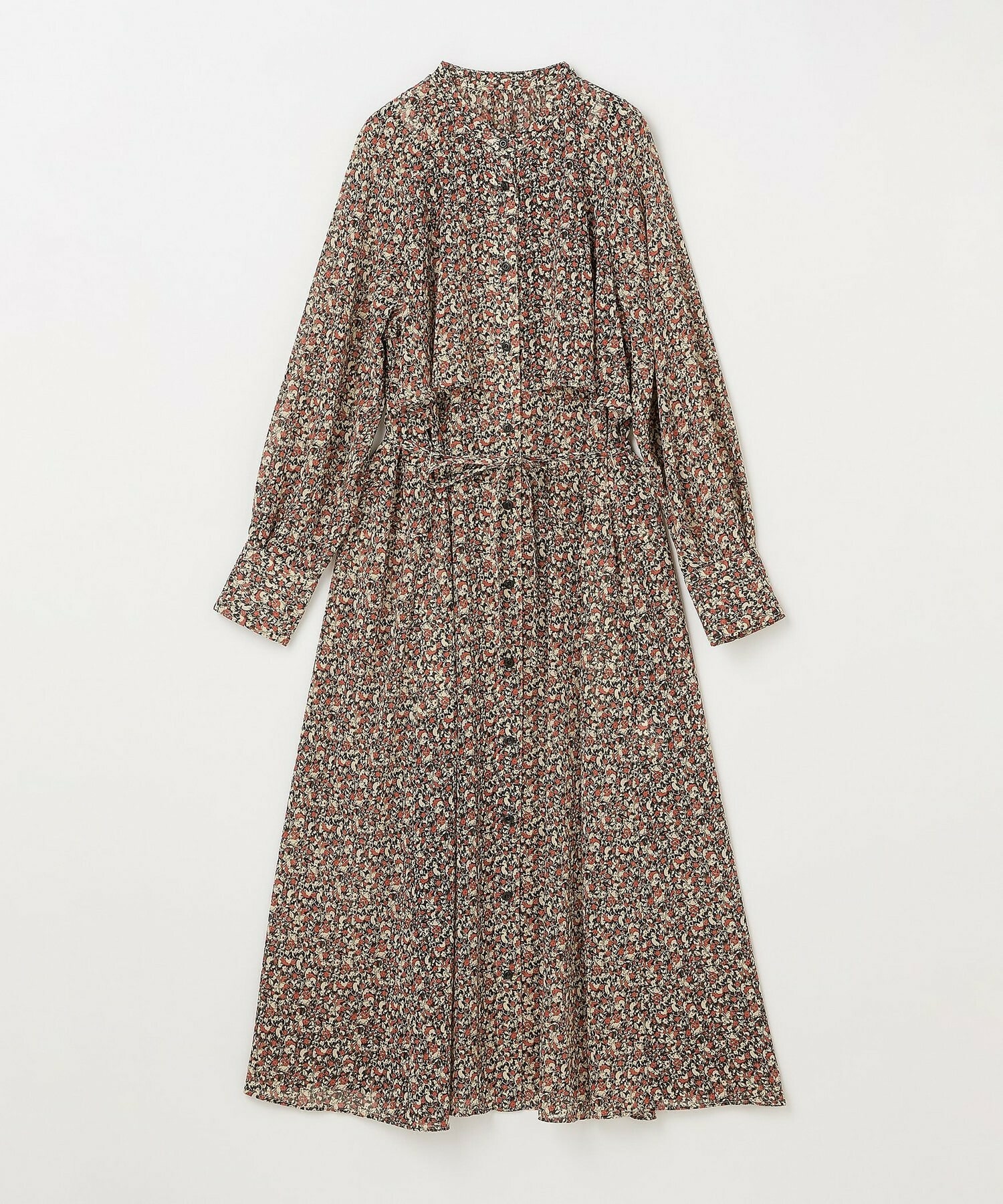 【L'EQUIPE】ヴィンテージプリントワンピース 詳細画像 レッド系その他 14