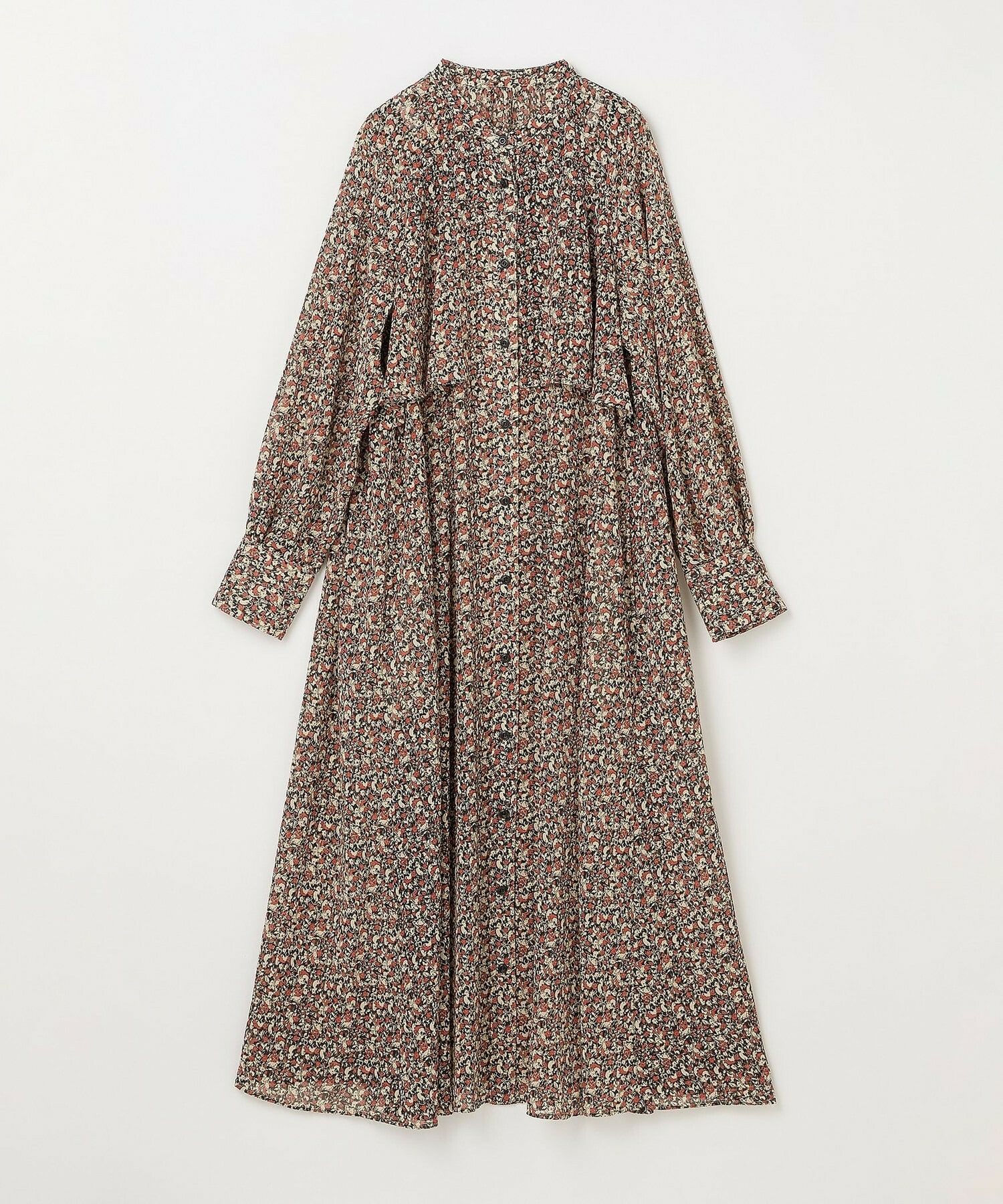 【L'EQUIPE】ヴィンテージプリントワンピース 詳細画像 レッド系その他 15