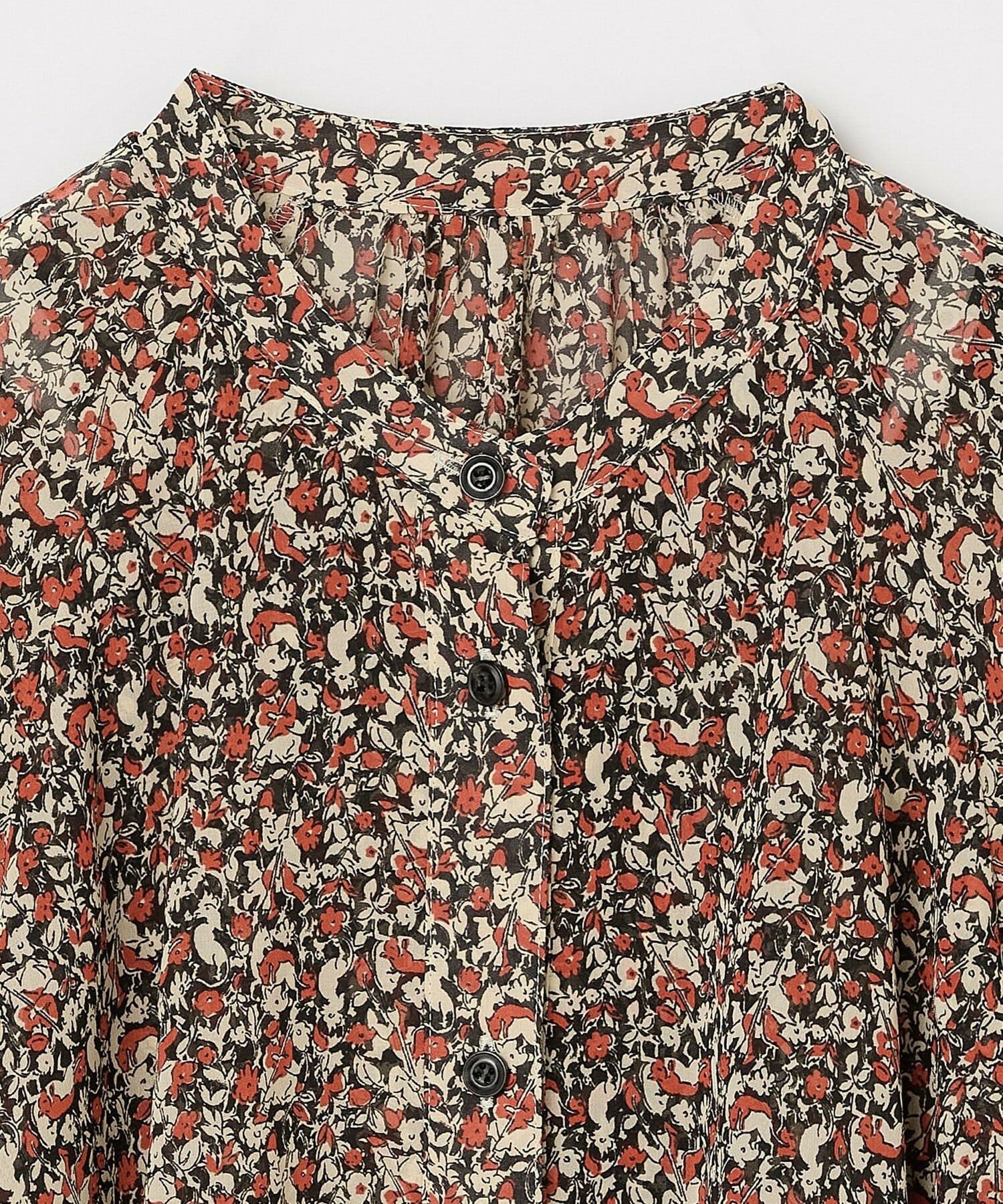 【L'EQUIPE】ヴィンテージプリントワンピース 詳細画像 レッド系その他 17